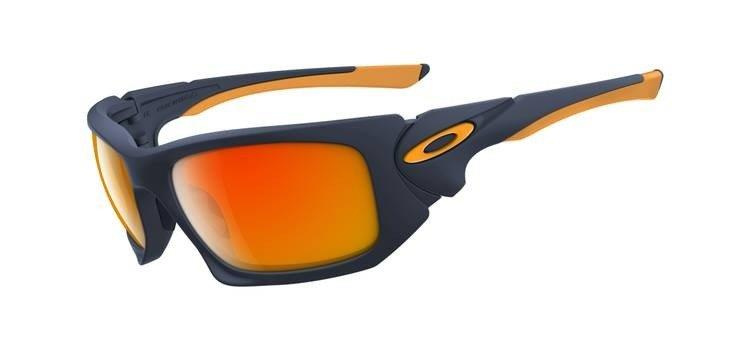 Oakley Sunglasses SCALPEL Bunker Blue Fire Iridium OO9095 16 blinkblink.pl