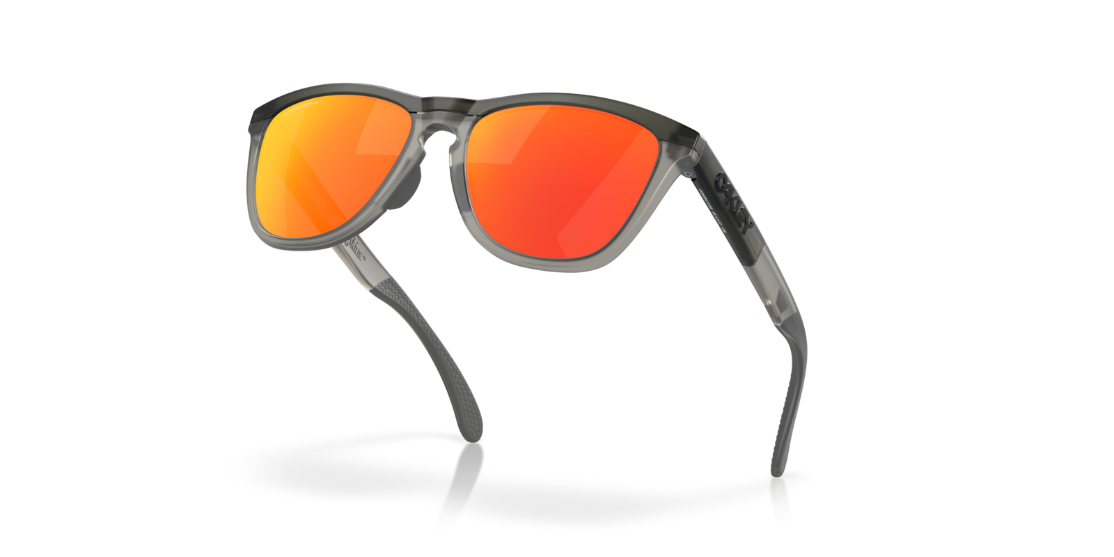  Oakley OO9284 Frogskins Range Round Sunglasses, Brown  Tortoise/Brown Smoke/Prizm Tungsten Polarized, 55 mm : Sports & Outdoors