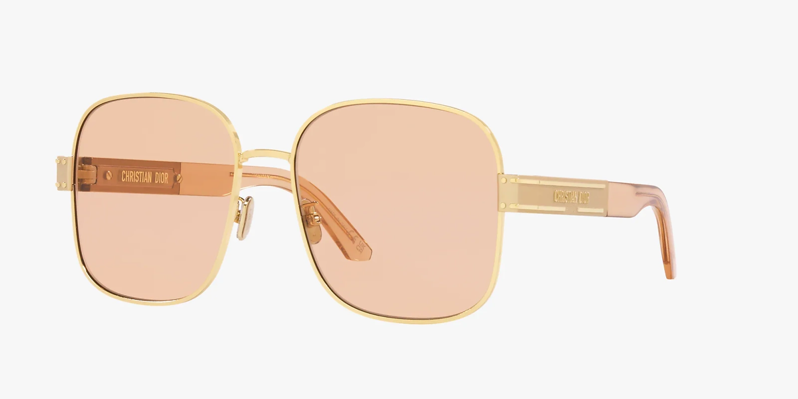 Dior rose 2025 gold sunglasses