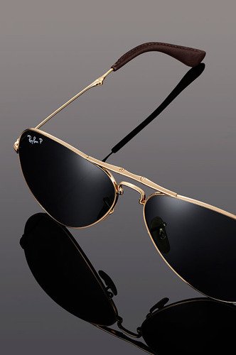 Ray ban 18k sales gold