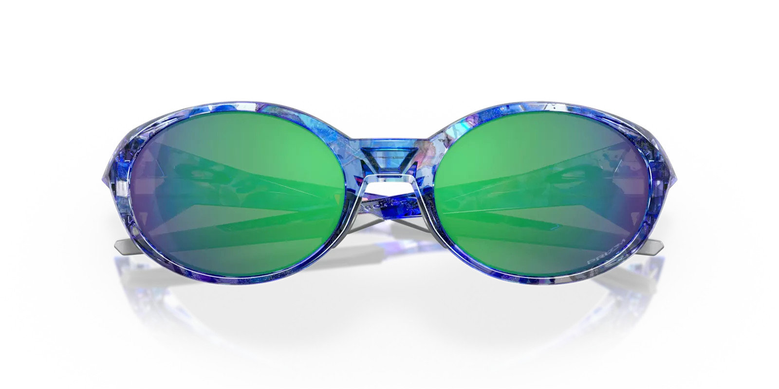 New Oakley on sale Eyejacket Redux Sunglasses Clear Spin Shift Prizm Jade Lens