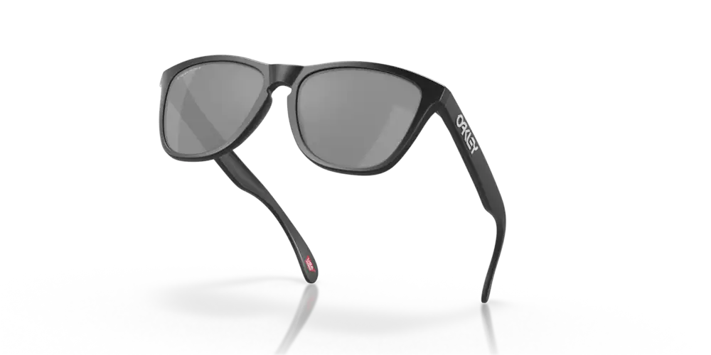 OAKLEY Frogskins Sunglasses Matte Black/Polarized Prizm Black