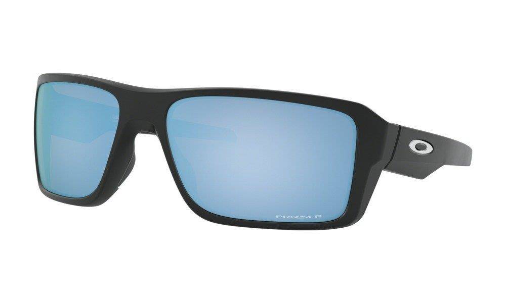 Oakley Double Edge OO9380 Grey Smoke Polarized (Prizm Sapphire Polarized)  Sunglasses for Men