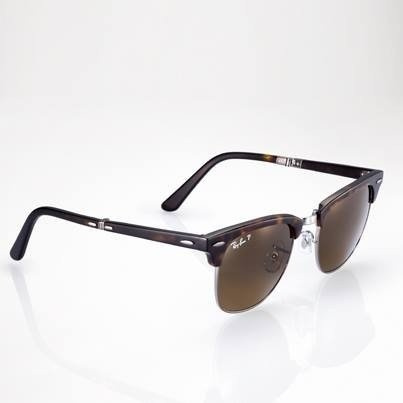 Clubmaster folding polarized best sale