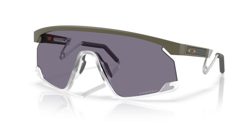 Oakley Okulary przeciwsłoneczne BXTR METAL Matte moss / Prizm grey OO9237-12