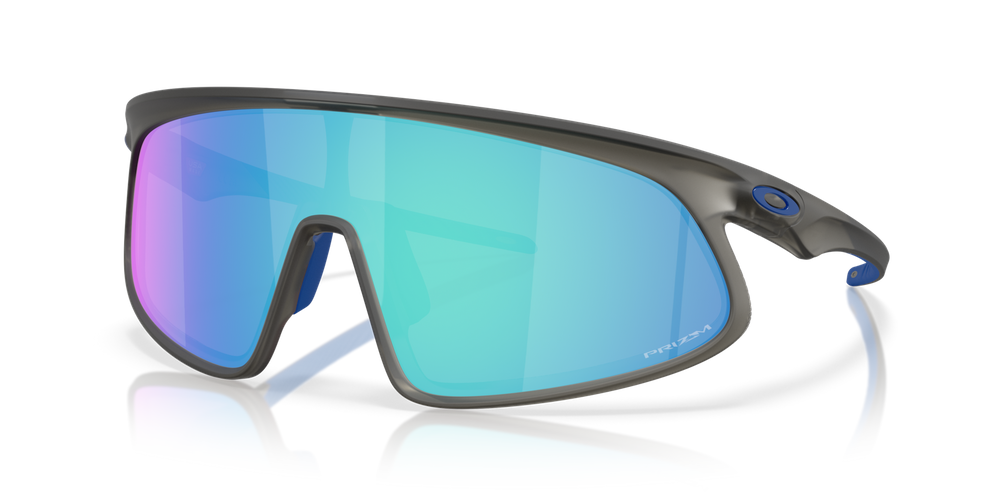 Oakley Okulary przeciwsłoneczne RSLV Matte Grey Smoke / Prizm Sapphire OO9484D-03