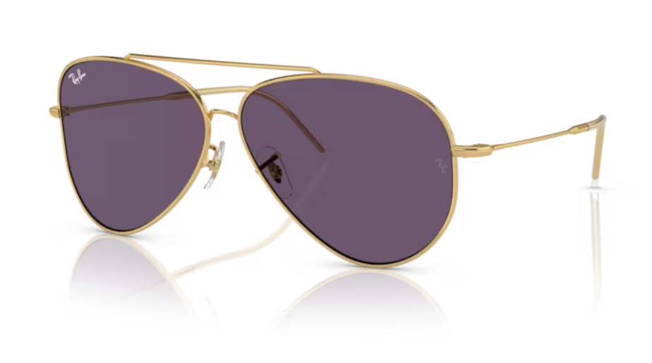 Ray-Ban Okulary przeciwsłoneczne AVIATOR REVERSE RBR0101S-001/1A