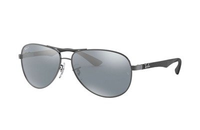 Ray-Ban Okulary przeciwsłoneczne z polaryzacją CARBON FIBRE RB8313 - 004/K6