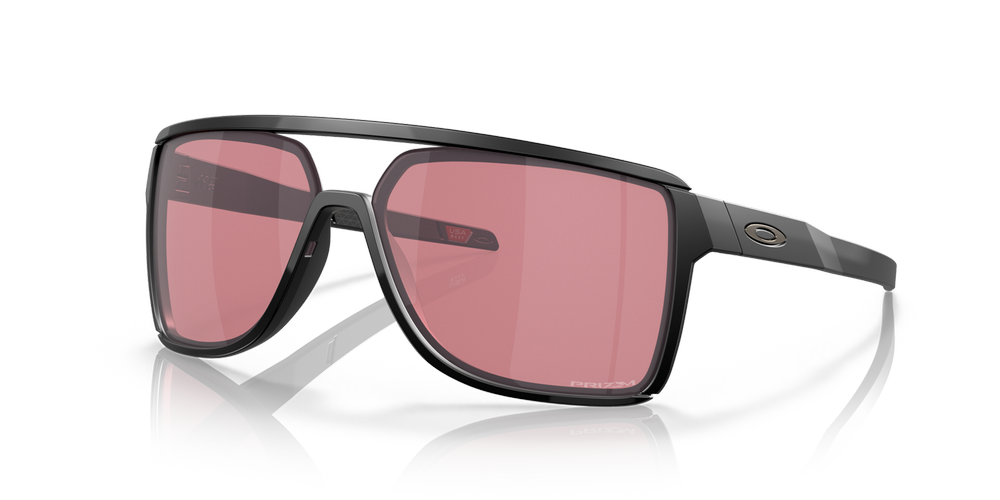 Oakley Okulary przeciwsłoneczne Catel Matte Black, Prizm Dark Golf OO9147-08
