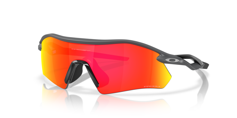 Oakley Okulary przeciwsłoneczne RADAR PLATE Matte Carbon / Prizm Ruby OO9495D-03