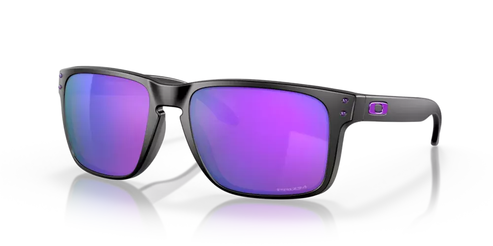 Oakley Okulary przeciwsłoneczne HOLBROOK XL Matte Black/Prizm Violet OO9417-20