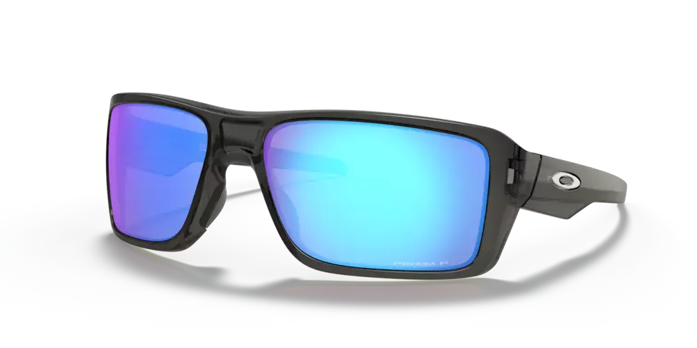 Oakley Okulary przeciwsłoneczne DOUBLE EDGE Grey Smoke / Prizm Sapphire Polarized OO9380-06