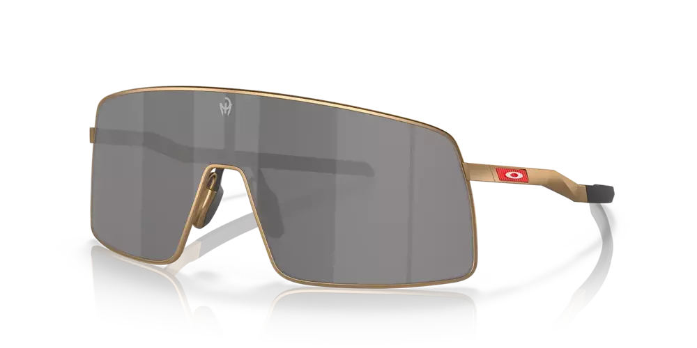 Oakley Okulary przeciwsłoneczne SUTRO TI Patrick Mahomes II Collection Matte Gold / Prizm Black OO6013-05