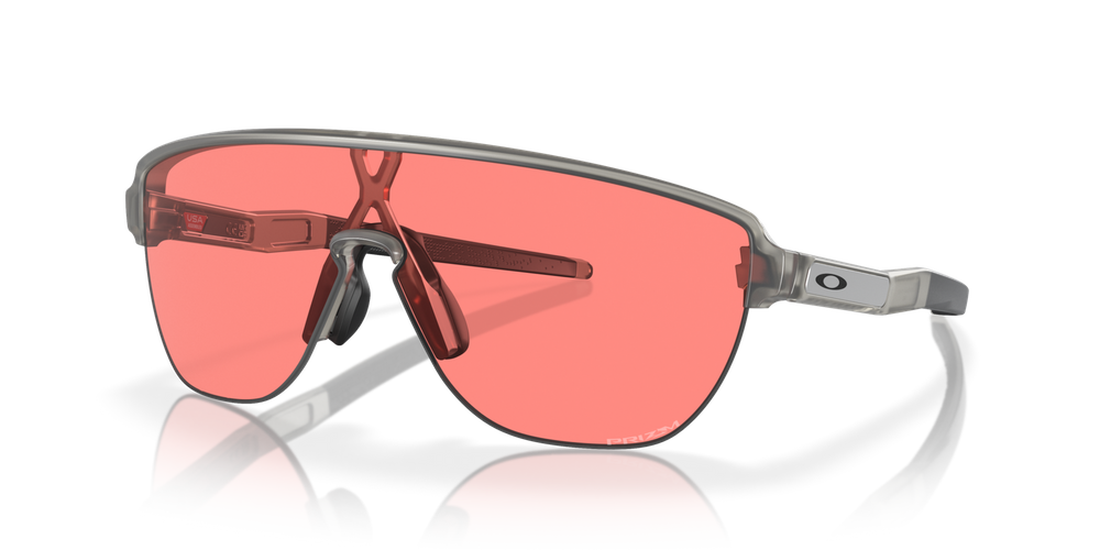 Oakley Okulary przeciwsłoneczne CORRIDOR Matte Grey Ink/Prizm Peach OO9248-11