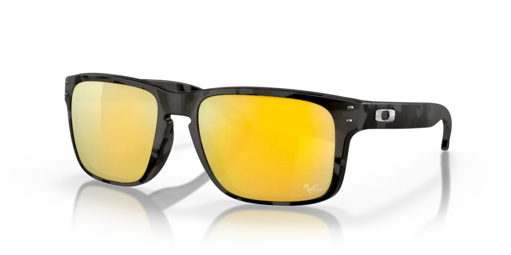 OAKLEY Sunglasses HOLBROOK Matte Black Tortoise/Prizm 24K Polarized OO9102-O3