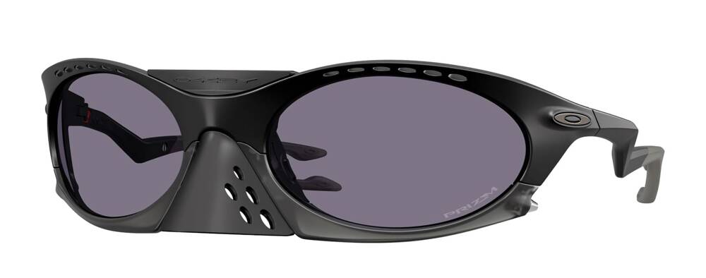 Oakley Okulary przeciwsłoneczne PLANTARIS Matte Black/Prizm Grey OO9437-01