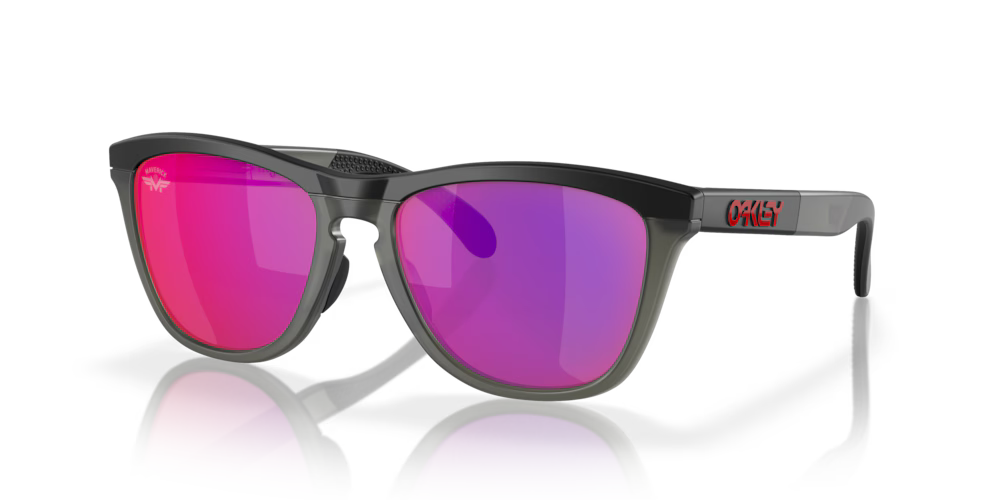 Oakley Okulary przeciwsłoneczne FROGSKINS RANGE Matte Black/Matte Grey Smoke / Prizm Road OO9284-13