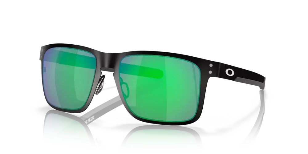 Oakley Okulary Przeciwsłoneczne HOLBROOK™ METAL Matte Black/Jade Iridium OO4123-04