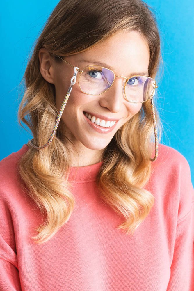 Necks Brand glasses cord  Flower Power