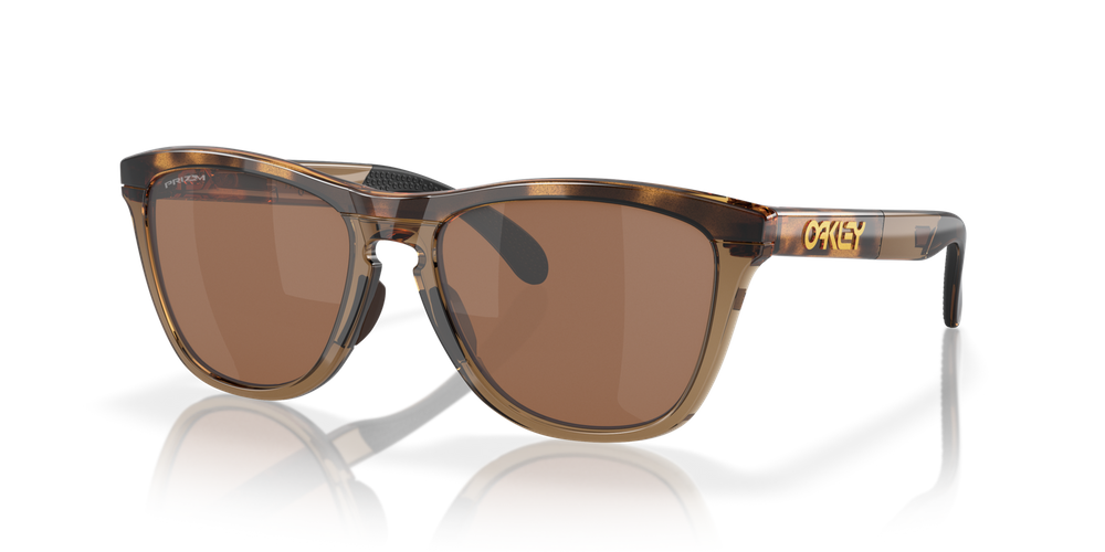 Oakley Okulary przeciwsłoneczne FROGSKINS RANGE Brown Tortoise/Brown Smoke/Prizm Tungsten Polarized OO9284-07