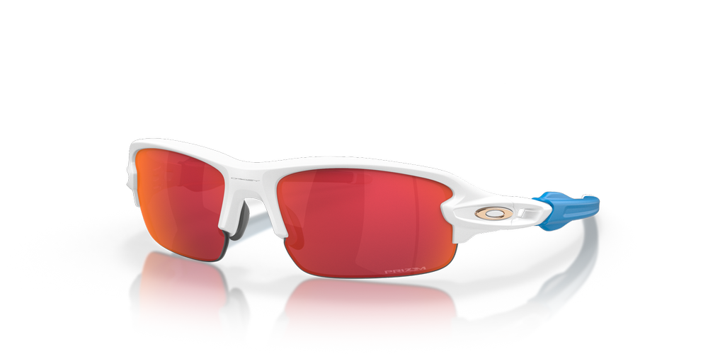 Oakley Okulary przeciwsłoneczne Flak XXS Matte White, Prizm Field OJ9008-13