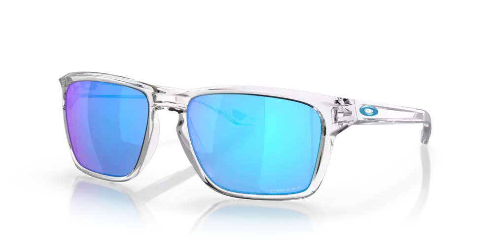 Oakley Sunglasses Sylas Polished Clear, Prizm Sapphire OO9448-04