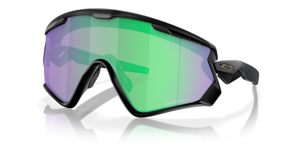 Oakley Okulary przeciwsłoneczne Wind Jacket 2.0 Matte Black/Prizm Road Jade OO9418-28