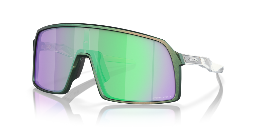 Oakley Sunglasses SUTRO Matte Silver Green/Prizm Road Jade OO9406-A2