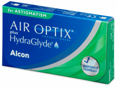 Soczewki Kontaktowe Air Optix plus HydraGlyde for Astigmatism (6 sztuki)
