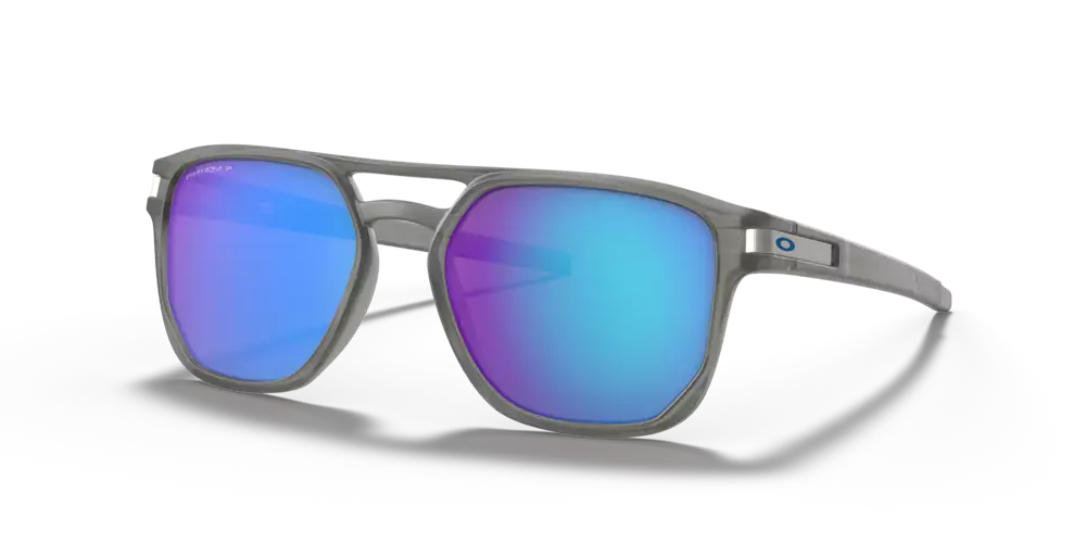 Oakley Okulary przeciwsłoneczne LATCH BETA Matte Grey Ink/Prizm Sapphire Polarized OO9436-06