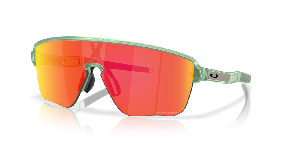 Oakley Okulary przeciwsłoneczne CORRIDOR SQ Matte Transparent Jade / Prizm Ruby OO9415-06