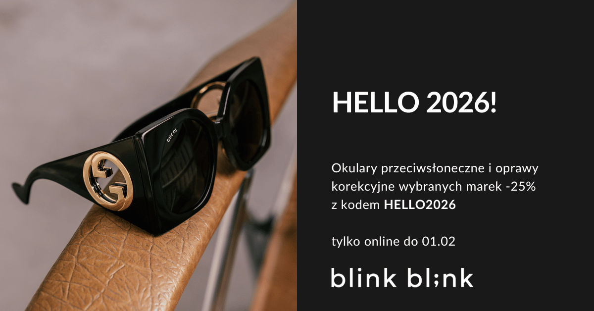Selekcja okularów z 25% rabatem z kodem: HELLO2026