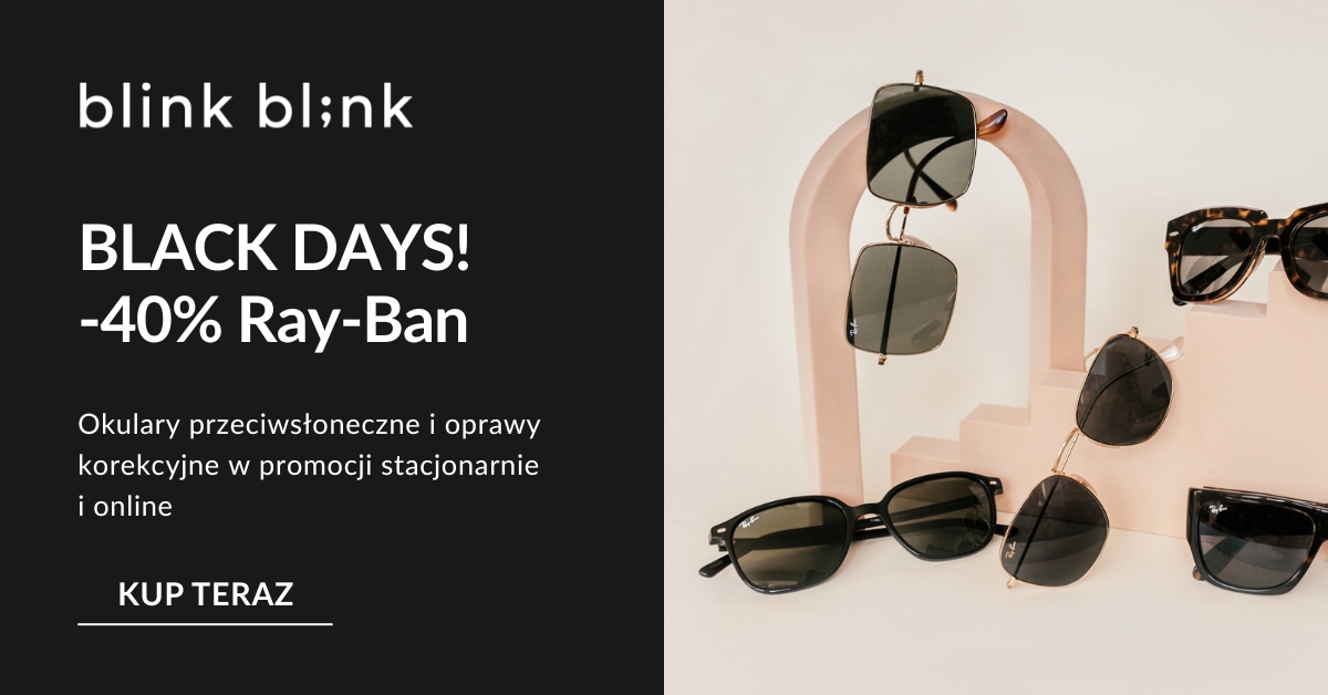 Oprawy korekcyjne i okulary przeciwsłoneczne Ray-Ban -40%