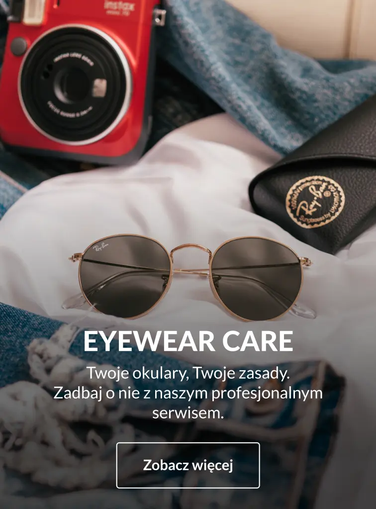 Zadbaj o swoje okulary z Serwisem okularów Ray-Ban® | Blinkblink.pl