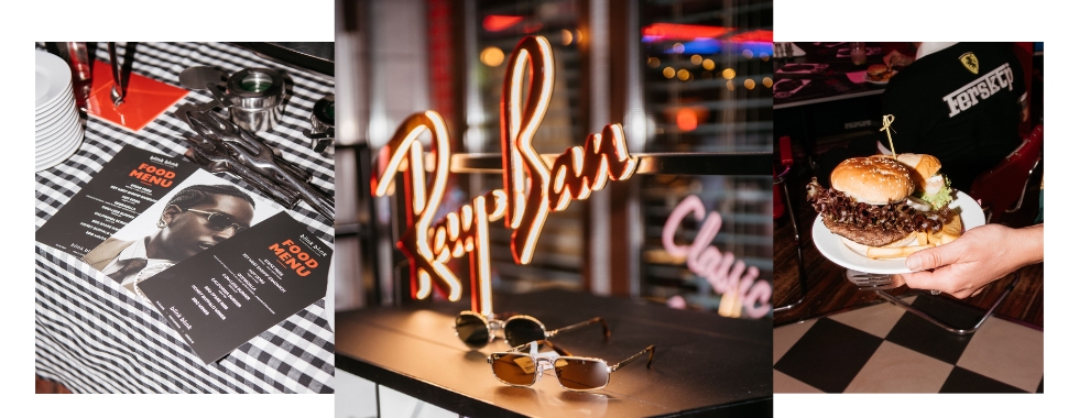 Pokaz kolekcji okularów Ray-Ban na evencie Blink Blink