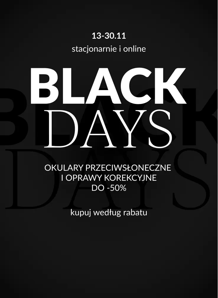 Black Days w Blink Blink | Promocja do -50%