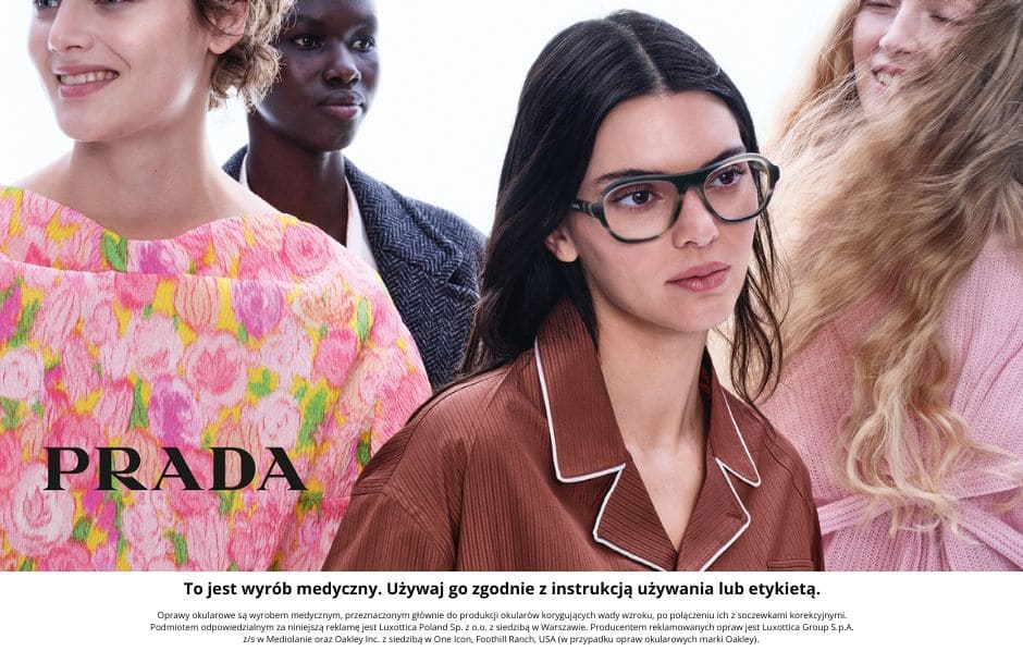Okulary korekcyjne Prada | Salon optyczny Blinkblink.pl