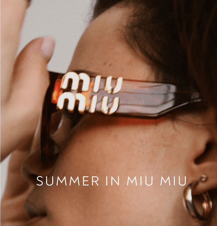 Exceptional details in Miu Miu sunglasses | blinkblink.pl