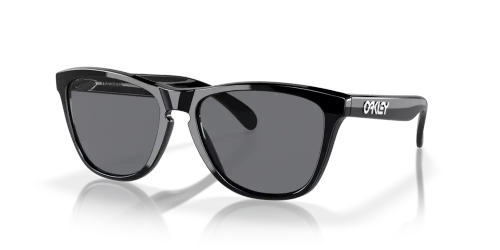 Oakley Sunglasses  Frogskins Polished Black/Grey 24-306