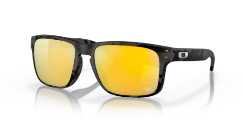 OAKLEY Sunglasses HOLBROOK Matte Black Tortoise/Prizm 24K Polarized OO9102-O3