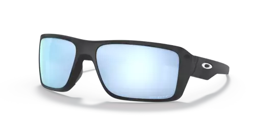 Oakley Sunglasses DOUBLE EDGE Matte Black Camo/Prizm Deep Water Polarized OO9380-27
