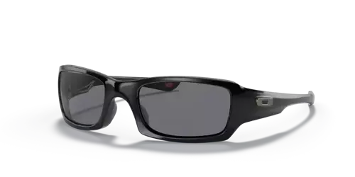 Oakley Sunglasses  FIVES SQUARED Polished Black/Grey OO9238-04