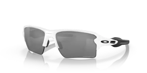 Oakley Sunglasses FLAK 2.0 XL Polished White/Prizm Black Polarized OO9188-81