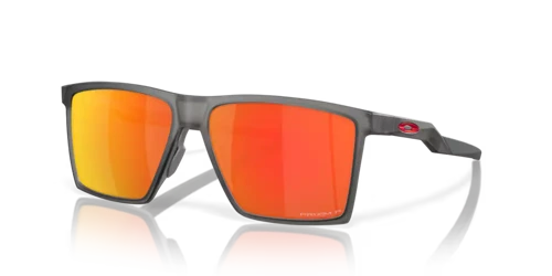 Oakley Sunglasses FUTURITY SUN Satin Grey Smoke / Prizm Ruby Polarized OO9482-04