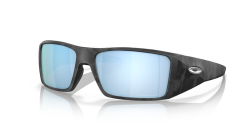 Oakley Sunglasses HELIOSTAT Matte black camo/Prizm deep water polarized OO9231-05