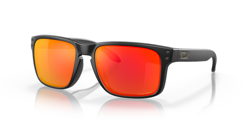 Oakley Sunglasses Holbrook Matte Black /Prizm Ruby OO9102-E2