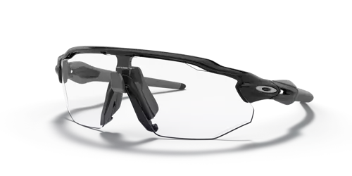 Oakley Sunglasses RADAR EV ADVANCER Matte Black/Clear-Black Photochromic Iridi OO9442-06