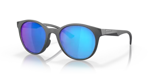 Oakley Sunglasses SPINDRIFT Matte Carbon, Prizm Sapphire Polarized  OO9474-09