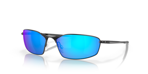 Oakley Sunglasses WHISKER Satin Black / Prizm Sapphire OO4141-14