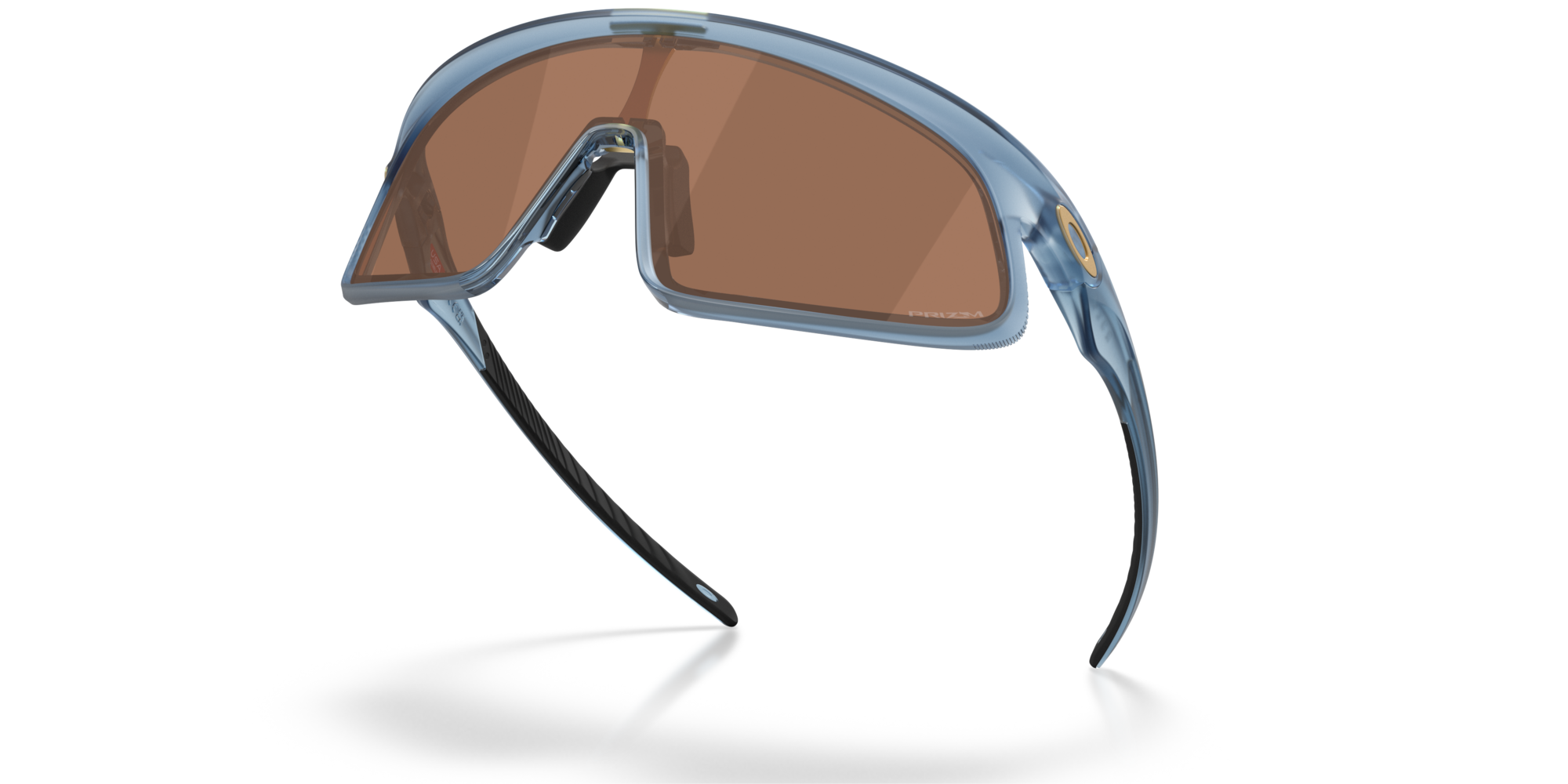 Oakley Okulary przeciwsłoneczne RSLV Matte Transparent Abyss / Prizm Tungsten OO9484D-10